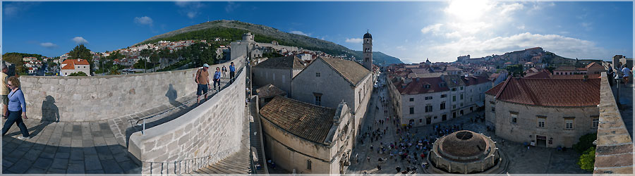 Dubrovnik : accs ouest des remparts Commentaire en cours de rdaction ! www.360x180.fr Selme Matthieu