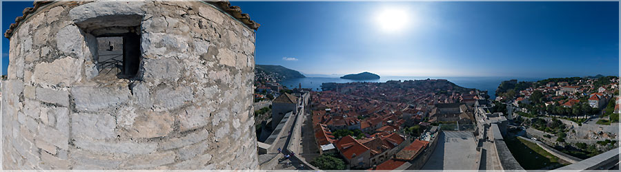 Dubrovnik : extrieur de la tour de garde (semi-arien) Commentaire en cours de rdaction ! www.360x180.fr Selme Matthieu