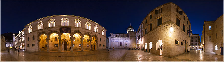 Dubrovnik : Pred Dvorom  l'heure bleue Commentaire en cours de rdaction ! www.360x180.fr Selme Matthieu