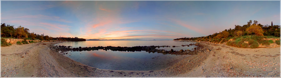 Coucher de Soleil sur le Aegina Coucher de Soleil sur Aegina www.360x180.fr Selme Matthieu